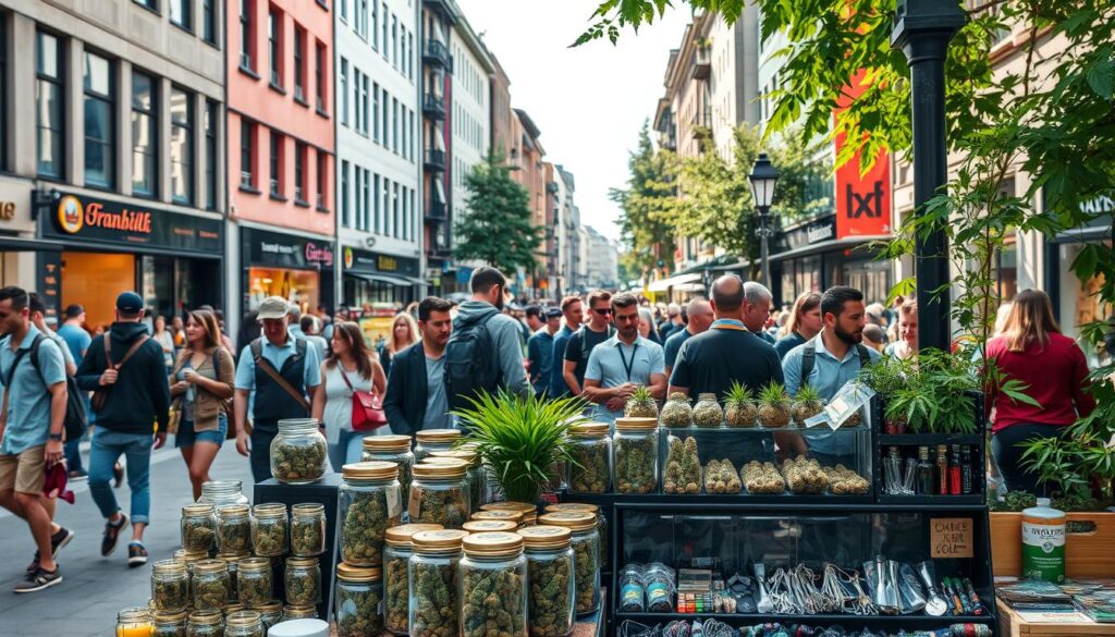 Buying marijuana in Frankfurt