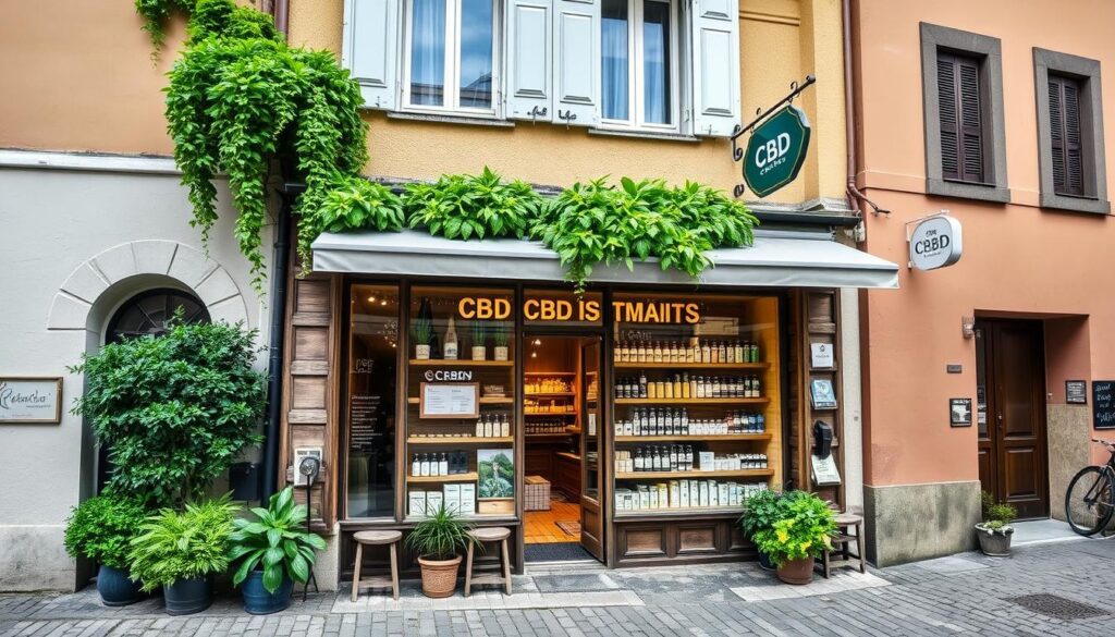 CBD shop in Yverdon-les-Bains