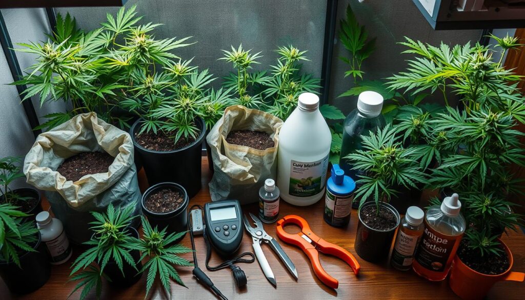 Cannabis cultivation equipment