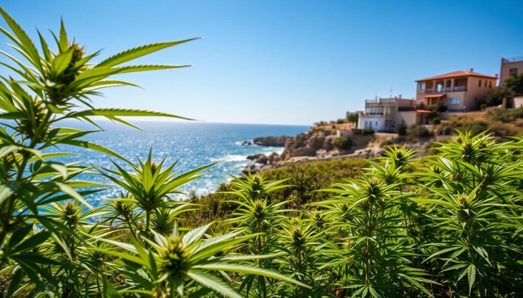 Cannabis presence in Sarande