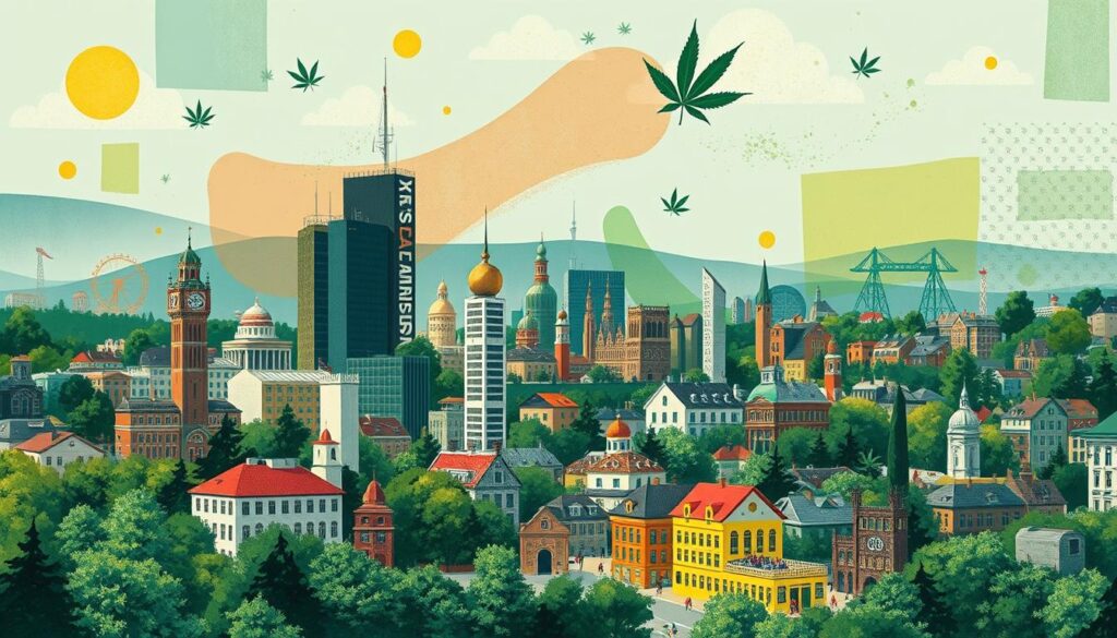 Cannabis use changes in Kassel