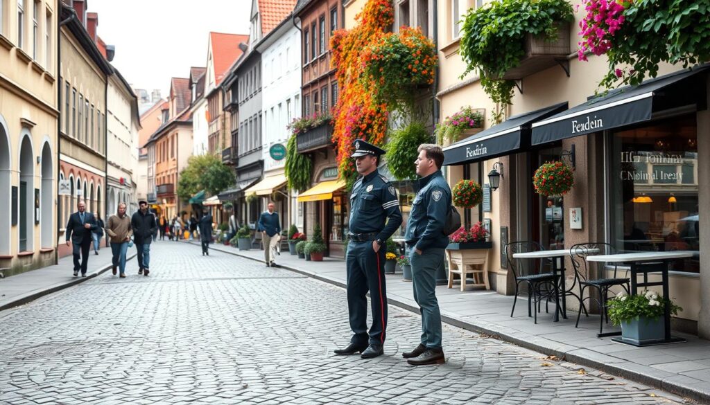 Dealing with police in Nuremberg