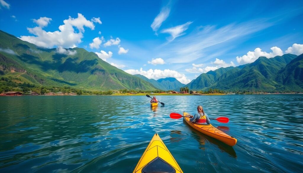 Kayaking in San Pedro La Laguna