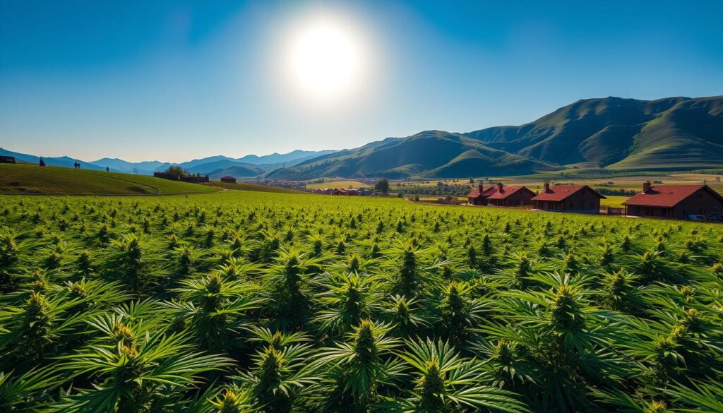 Lazarat marijuana plantation