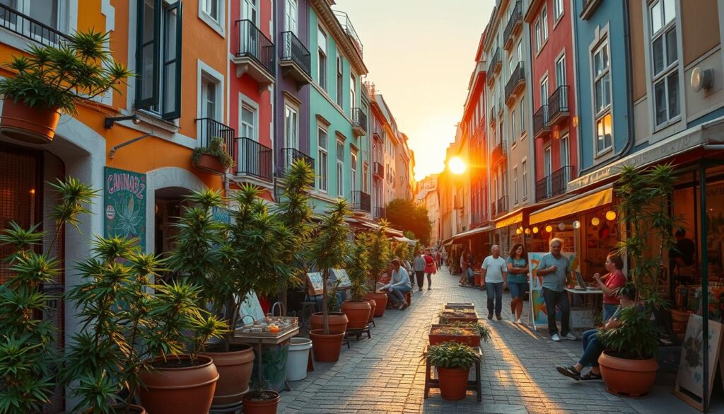 Lisbon cannabis scene