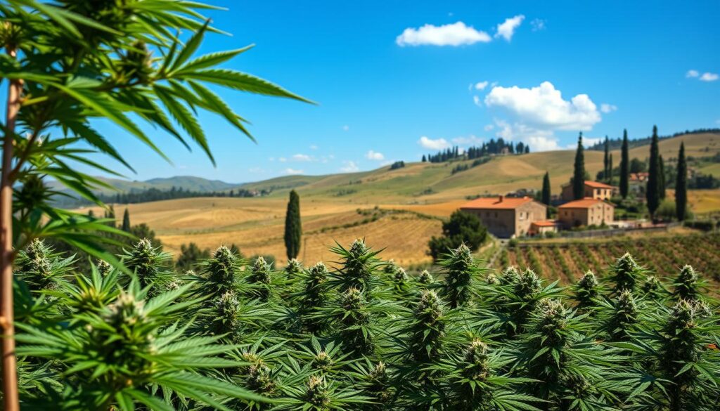 Marijuana cultivation in Tuscany