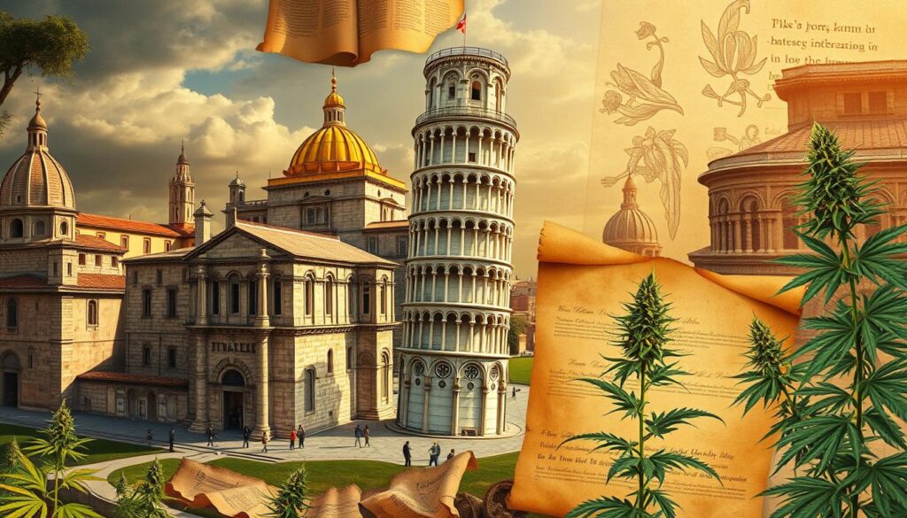 Pisa marijuana history