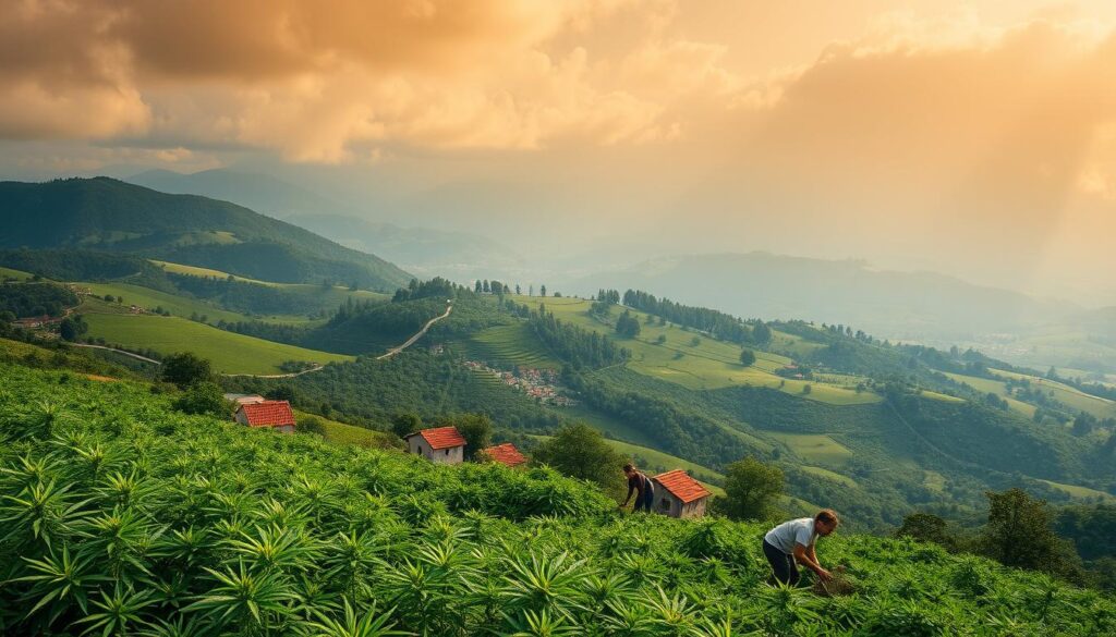 Pljevlja cannabis economy