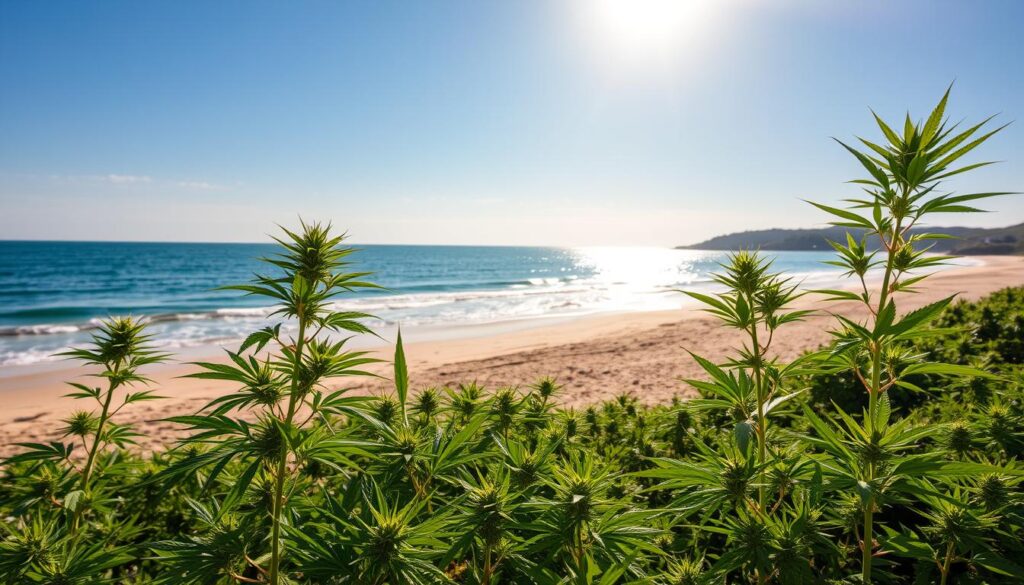 Seaside cannabis in Sesimbra