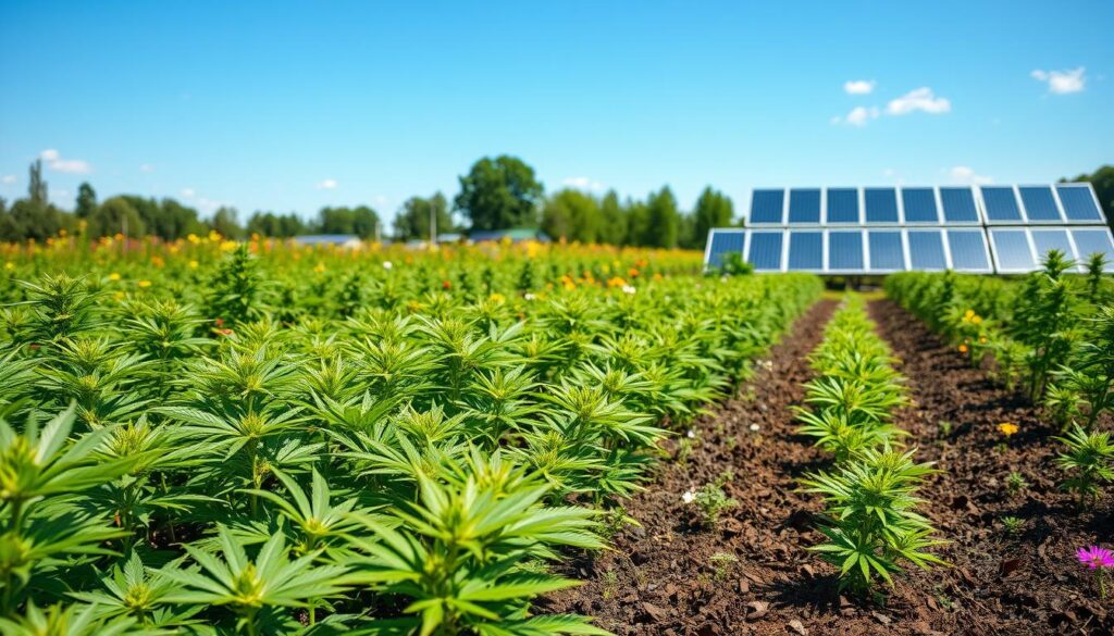 Sustainable cannabis cultivation