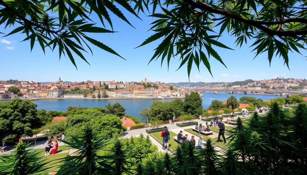 Weed hotspots in Vila Nova de Gaia