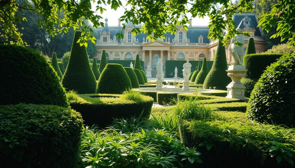 Weed in Versailles Gardens