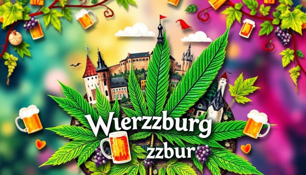 Wuerzburg weed drinking pass