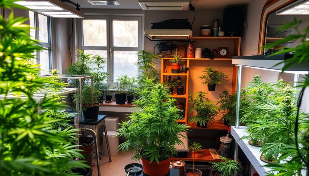 cannabis cultivation Jirkov