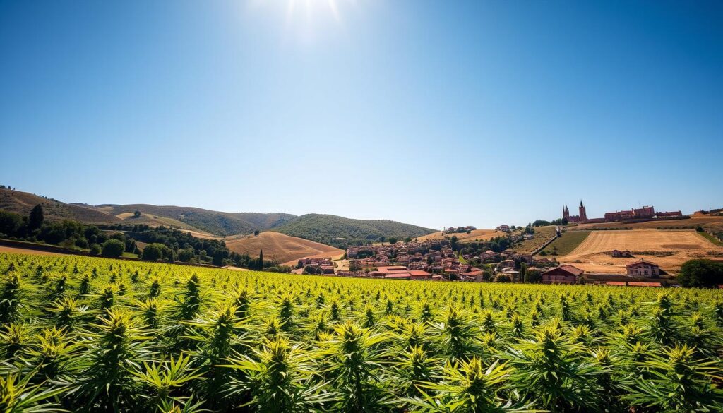 cannabis cultivation in Castile and León