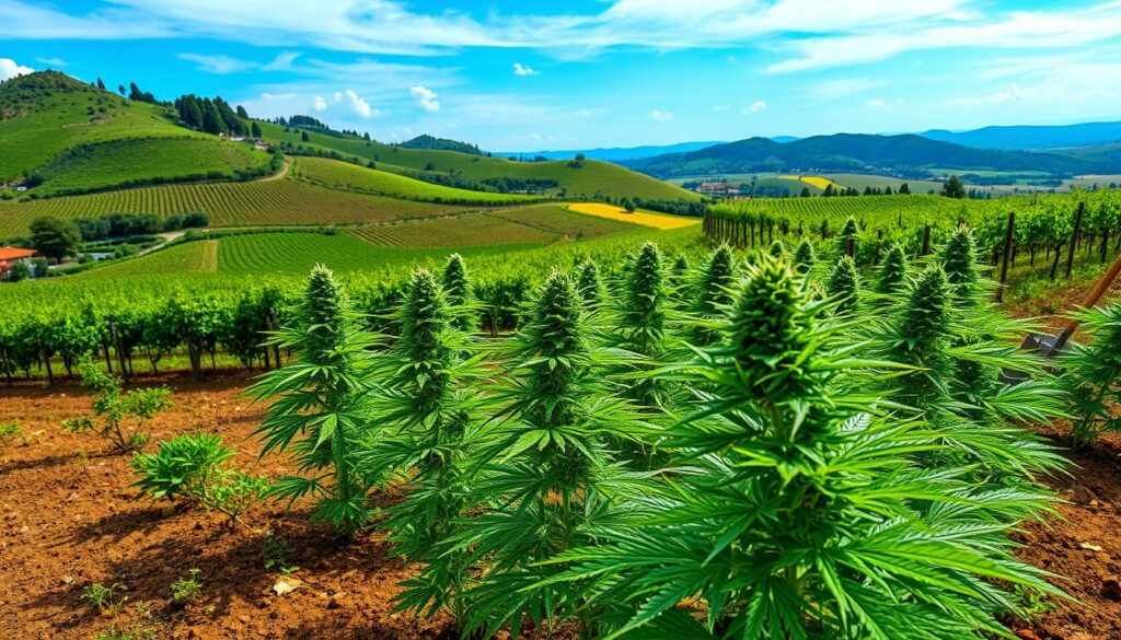 cannabis cultivation in Veroia