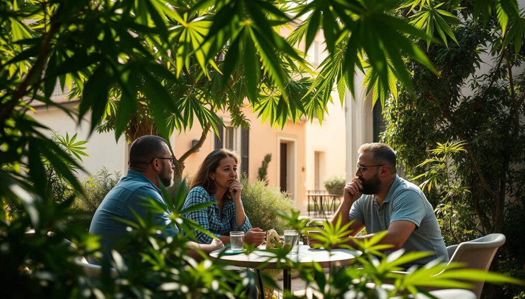 cannabis etiquette Marseille