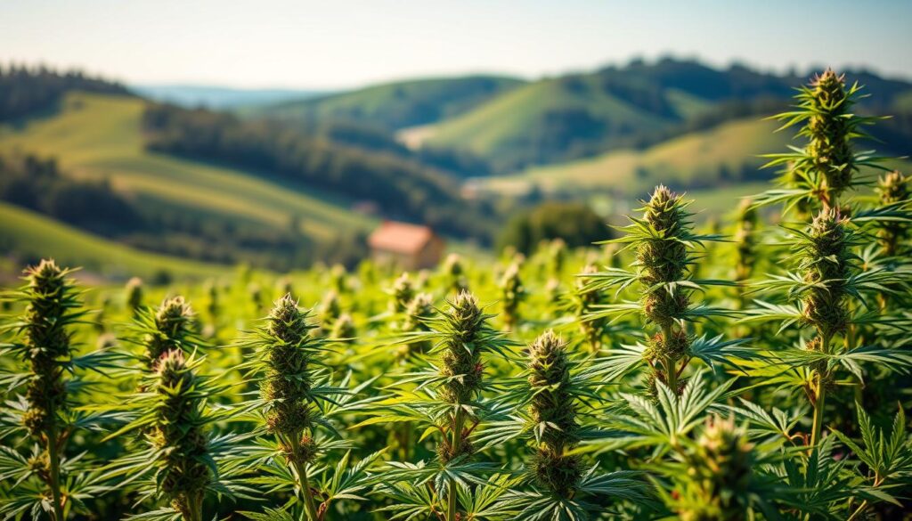 cannabis growing in Jihlava region