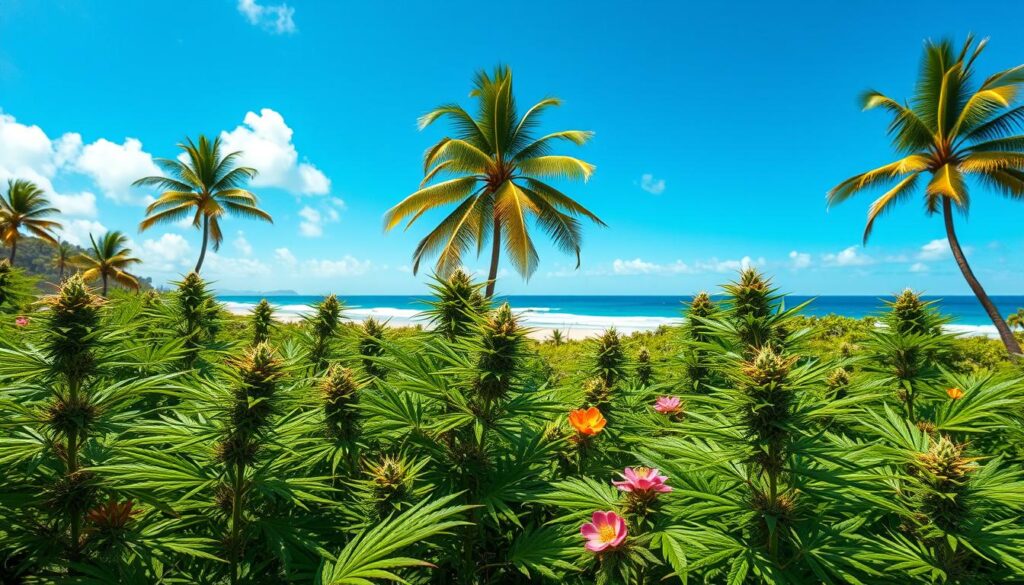 cannabis in the caribbean