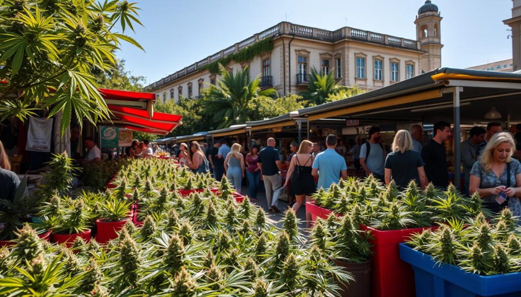 cannabis market Leiria