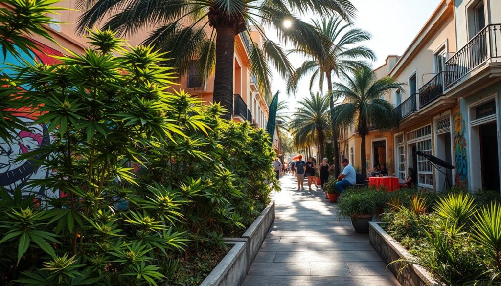 cannabis scene in Las Palmas