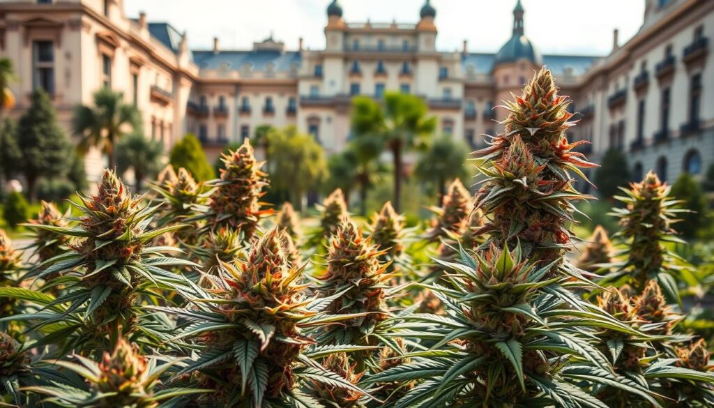 cannabis strains in Madrid