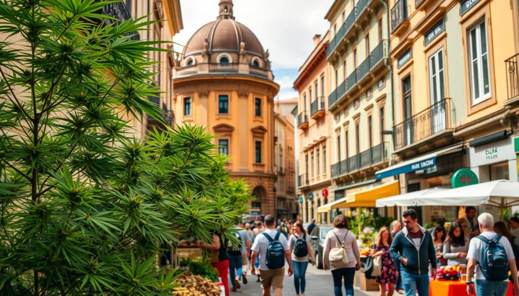 cannabis tourism Pamplona