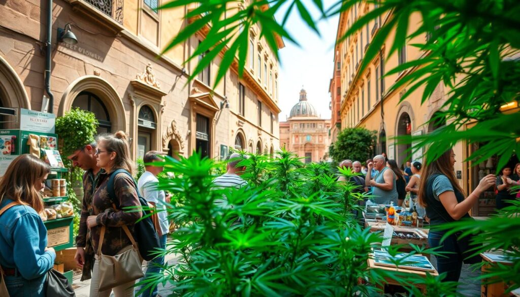 cannabis tours Italy