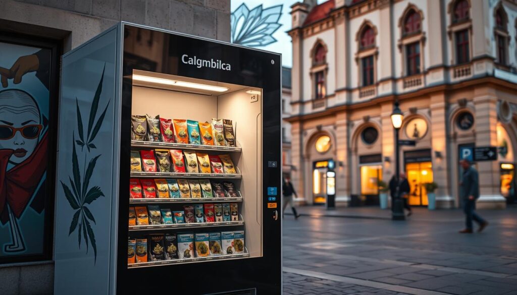 cannabis vending machine