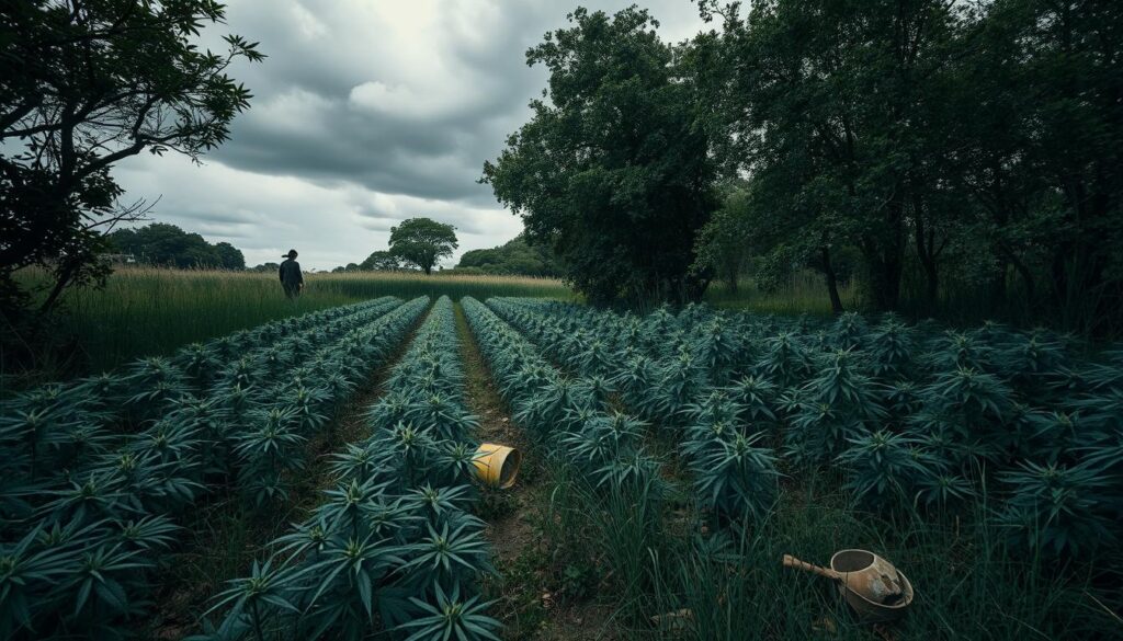 illegal drug farming