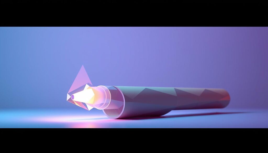 low poly marijuana joint