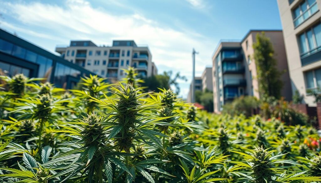 marijuana growing Nanterre