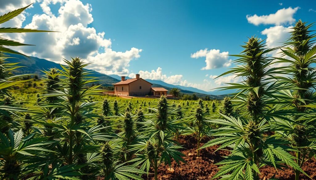 marijuana production Calabria