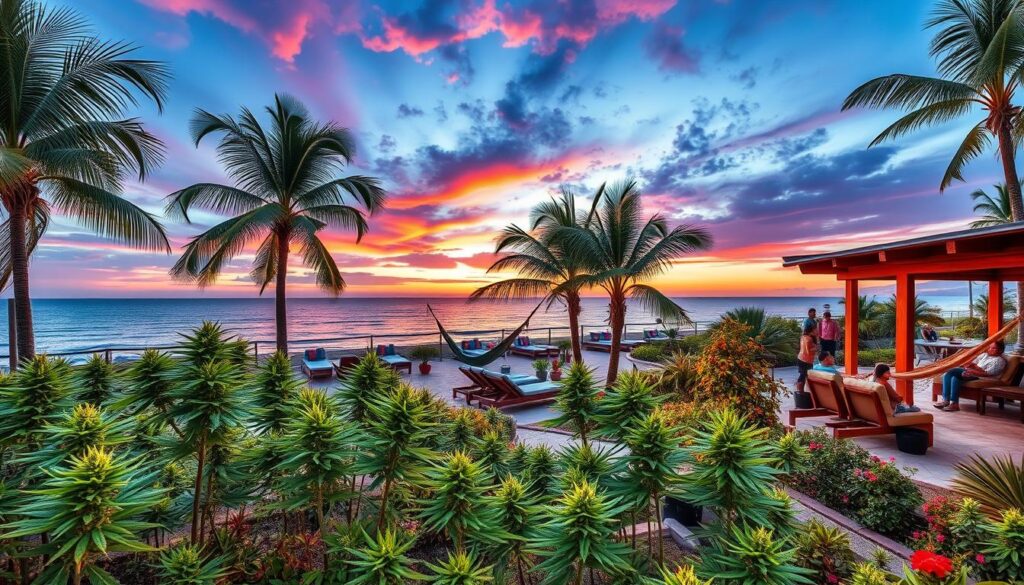 pot-friendly Baja resorts