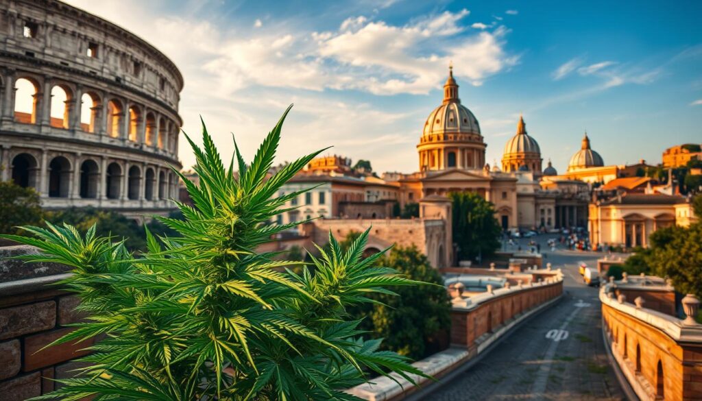 rome's stance on cannabis