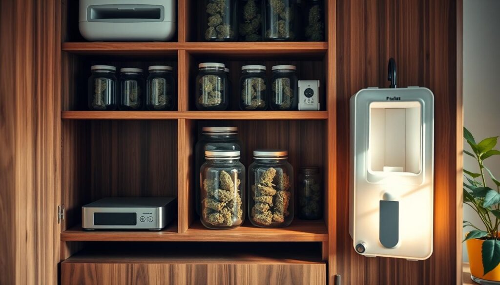 safe cannabis storage