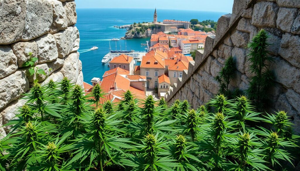 weed in Dubrovnik