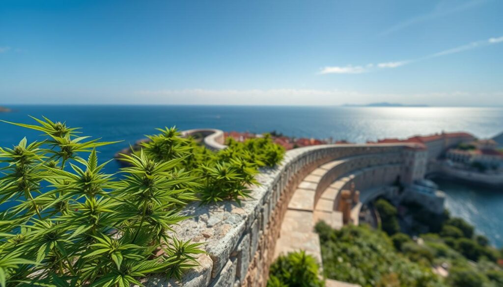 weed in Dubrovnik