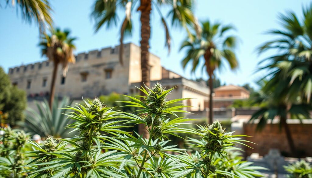 weed in Nimes