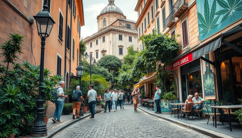 weed tourism in rome