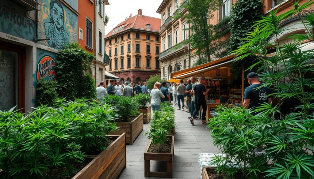 Cannabis culture in Budapest II. Keruelet