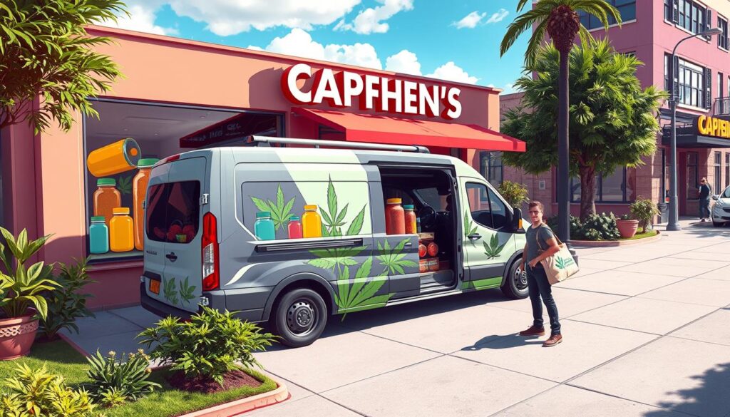 Cannabis delivery