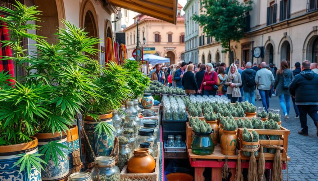 Sibiu weed market