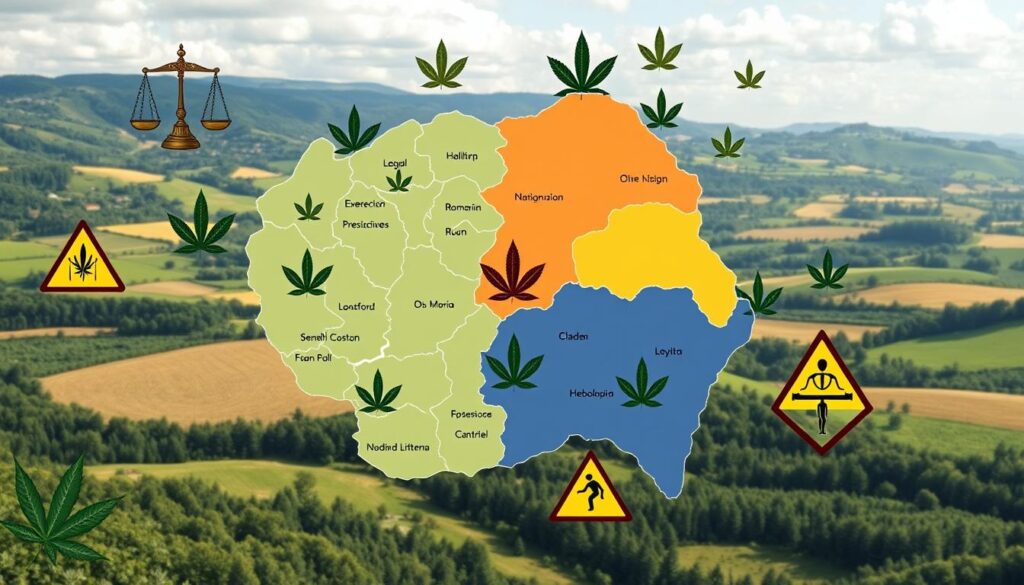 cannabis laws Romania