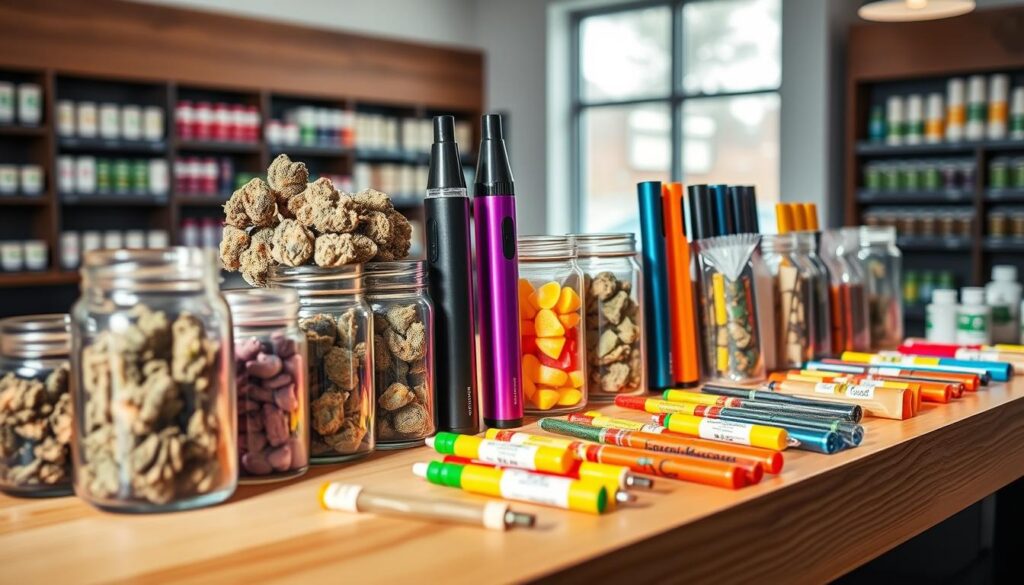 cannabis product selection