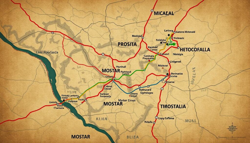 narcotics trafficking routes