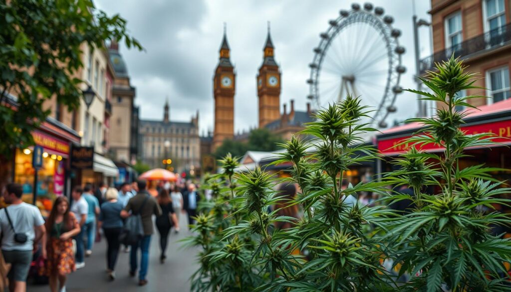 weed in London