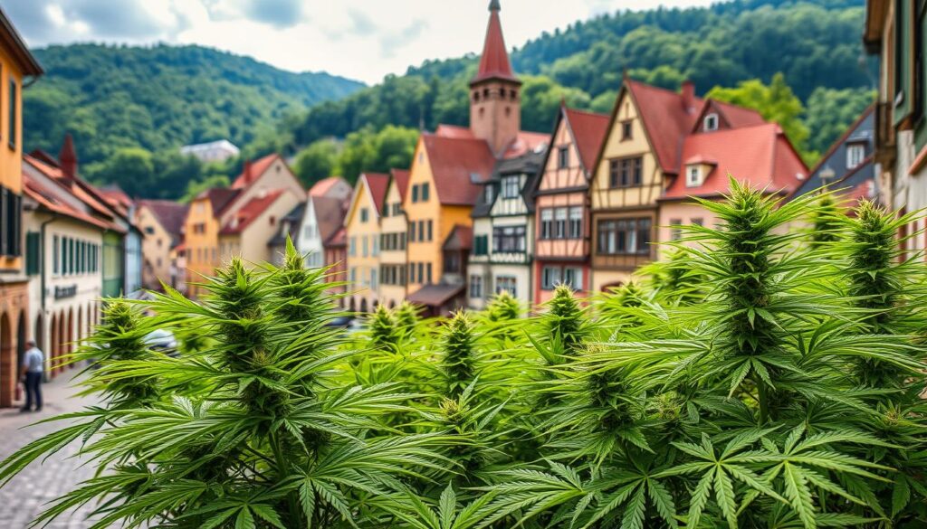 weed in Sighisoara